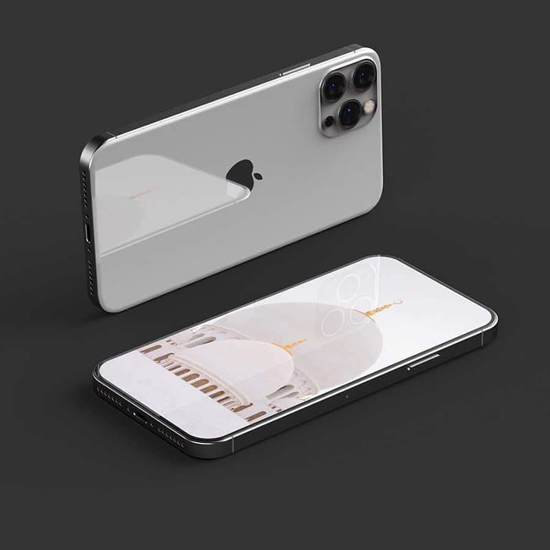 Điện thoại Iphone 12 Pro Max màu trắng hợp với mệnh Kim, Thủy